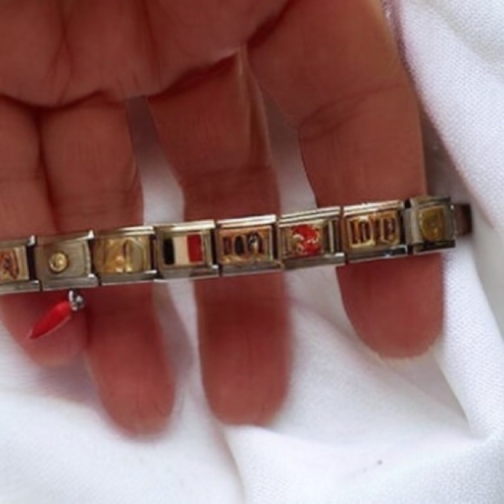 ZOPPINI (nomination) 2/$25 letter G bracelet link - Picture 6 of 7